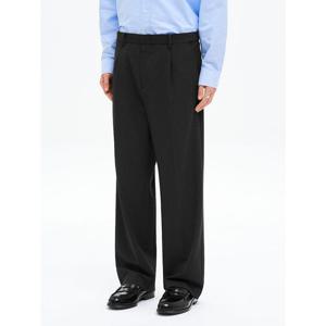 (425821LY34) [에잇세컨즈] [4WAY STRETCH] 세미와이드핏 히든 밴딩 슬랙스  애쉬