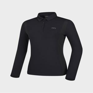 [와이드앵글]TO 에센셜 골지 믹스 폴로 티셔츠 LWWU24292