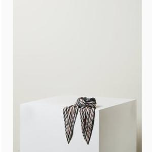 [닥스핸드백] 그린 체크배색 스카프 DCSC5F412E2