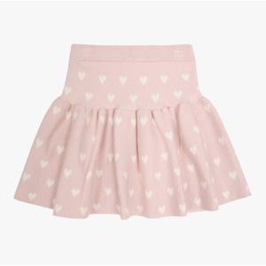 [치크(키즈)]리본 카라 하트 스커트 세트 하의 CKSV24W6G