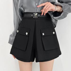 [금찌]금찌 디엘 버클 이중 반바지  PT4395