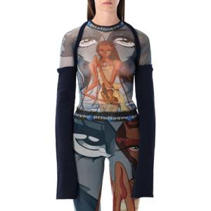 오토링거 반팔 티셔츠 10110700901 PRIBLU PRINT BLUE