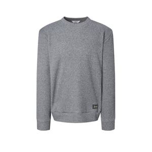 헤지스  25FW  남성 트위드 니트라이크 맨투맨티셔츠 HZTS5D601G2