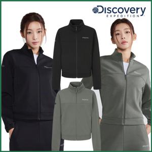 디스커버리 (DWTR22054) 여성 소로나웜 PQ이중직 트레이닝 자켓