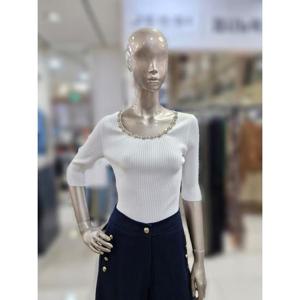 제시뉴욕 세이브존04 큐빅장식 골지 니트티셔츠 DE85KO5480KO