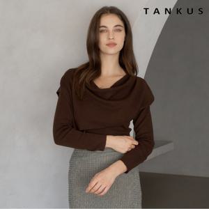 [탱커스] 케이프 레이어드 울니트 (TX3KP013L0)