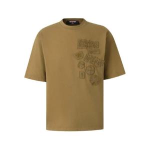 25 FW 디스퀘어드2 자수 패치 티셔츠 S71GD1597D20035 TP442394570