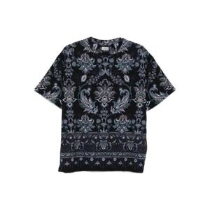 25 FW 에트로 페이즐리 프린트 코튼 티셔츠 MRMA0022AK943 TP442609713