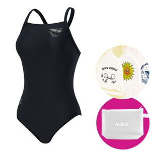 아레나 여성 수영복 일반 원피스 수퍼플라이백 A5FL1LD01 BLK 가방 수모행거 증정