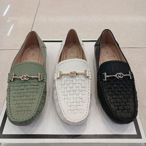 [엘칸토]MARIO여성 초경량 메쉬체인장식드라이빙로퍼LCWC07U513