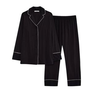 [바바라(언더웨어)]블랙 프리미엄 마이크로 모달 여성 파자마AWP4617B