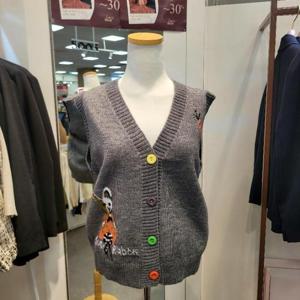 수스 HC07 토끼니트 베스트 S254BVOA58