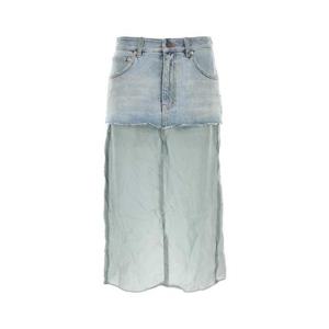 발렌시아가 립오프 데님 스커트 831721TSW82 4200 TP949028677