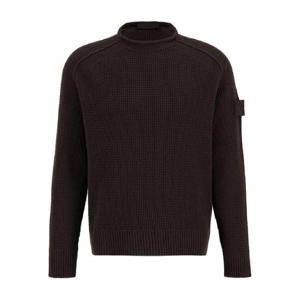 스톤아일랜드 와플 니트 크루 넥 스웨터 5100082S00FG