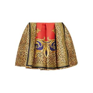 베르사체 볼륨 플리츠 발레리나 미니 스커트 10219881A16247