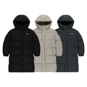 K254UDW990 카이만 롱 구스 다운 점퍼 3종택1