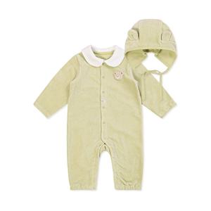 [오가닉맘]그린벨로아긴소우주복 MKZPQE01