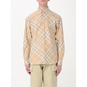 버버리 체크 긴팔 긴팔 셔츠 8082194 Beige