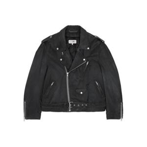 MM6 메종마르지엘라 바이커 자켓 SH0AM0066M35452 899 BLACK