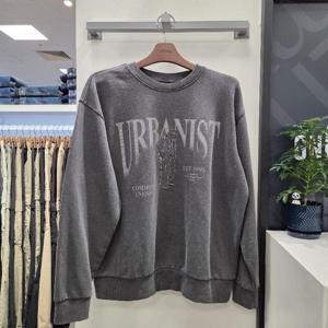 리트머스 HC12 피그먼트 인물드로잉 맨투맨 티 LP4TU877-075