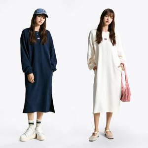 [공식][타미진스] 배지 스웨트 미디 원피스 2종 택1 (T32F7WOP40TWT2)