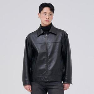 체이스컬트 동백01 남성 비건 레더 자켓 EERK4931B03