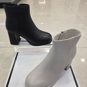 [엘칸토]MARIO여성 소가죽 8cm 가보시 플랫폼 앵클부츠LCWA64U54C