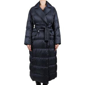 막스마라 더 큐브 25FW 여성 세이마 다운 롱 자켓 블루 SEIMA 008