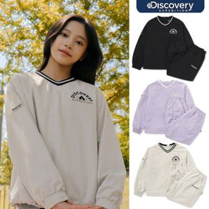 [디스커버리키즈] DKAZ21054 키즈 우븐 그래픽 맨투맨 세트