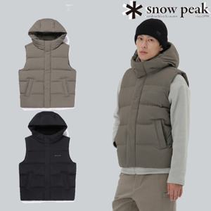 스노우피크 S25WMG-DV64 랜드 후드 헤비 다운 베스트