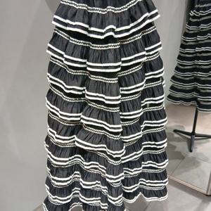 [르니앤맥코이] MM10SK301HJY 블랙&화이트 캉캉 스커트