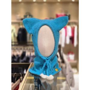 [파리게이츠]521E4AC386_MT-여성 스마일 드롭 폼폼이 뿔 바라클라바-(25년겨울)