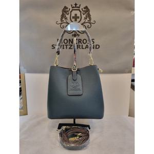 [몽크로스]몽크로스 BEST 엠블럼포인트 버킷백 WT99591-1(블루)_