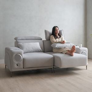 미노 모션소파 전동 리클라이너 3인용 패브릭 고급형