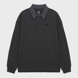 [노스페이스] (NFM_NT7QR68B_DGY_) 남성 오르사 긴팔 폴로 NT7QR68B_DGY