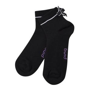 [핑]남성 리본 장식 단목  양말 111D3SC051_BK