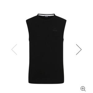 [핑]남성 패턴  니트 베스트111D3SV201_BK