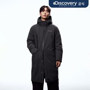 남성 베르겐 베르텍스 구스다운 롱패딩 (D.GREY)  DMDJ7U056-DGS
