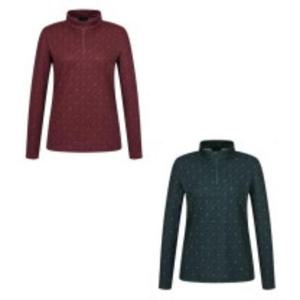 웨스트우드 HC27 우먼 도트 프린트 집업티 (2컬러) WP3WTTS306