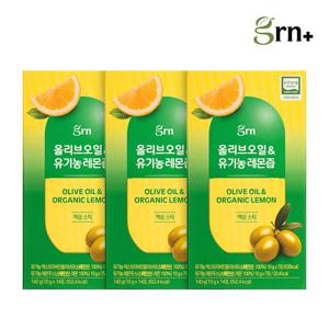 [GRN] 엑스트라버진 올리브오일&유기농 레몬즙 3박스 (42포)