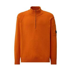 25 FW CP컴퍼니 렌즈 디테일 하프 지퍼 스웨터 19CMKN709A110149A434 TP444280503