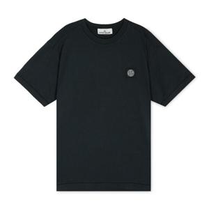 [꼬르소밀라노] 스톤아일랜드 남성 로고 패치 네이비 반팔티 811524113 A0020