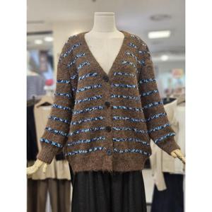 오조크 세이브존01 단가라 브이 긴팔가디건 FOTWCGK540P