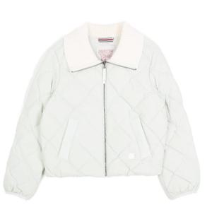 M 휠라패딩 KQC FS2DJG4155F-PGR 여성 스트레치 튜브 패딩