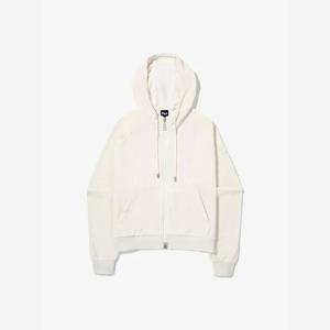 휠라후드집업 KQC FS2FTG4151F-CRM 벨로아 후드집업