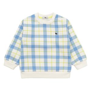 [블루독베이비]NY)소프트체크스웨트셔츠  45C14-334-10 출산백일돌