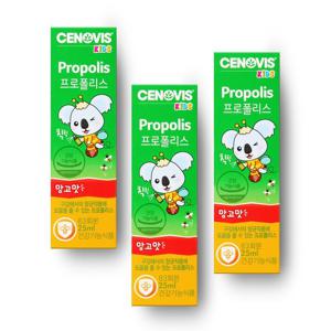 세노비스 키즈 프로폴리스 스프레이 망고맛 (25ml/83회분) x 3개