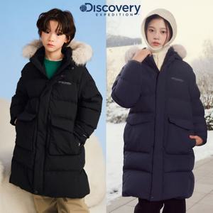 디스커버리키즈DKDJ62056 올리버 다운 롱 패딩 오리털