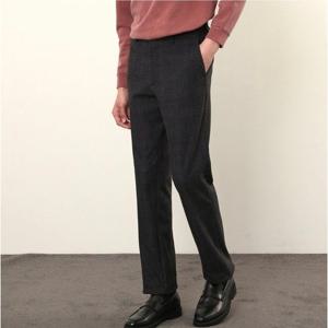 [웰메이드]노턱일자 글렌체크 본딩팬츠 MITDL4WA111