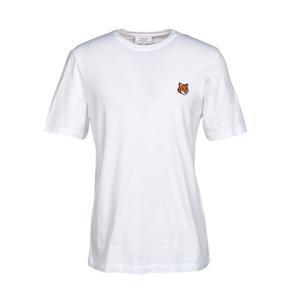 메종키츠네 폭스헤드 남성 반팔티셔츠 PM00107KJ7026 P100